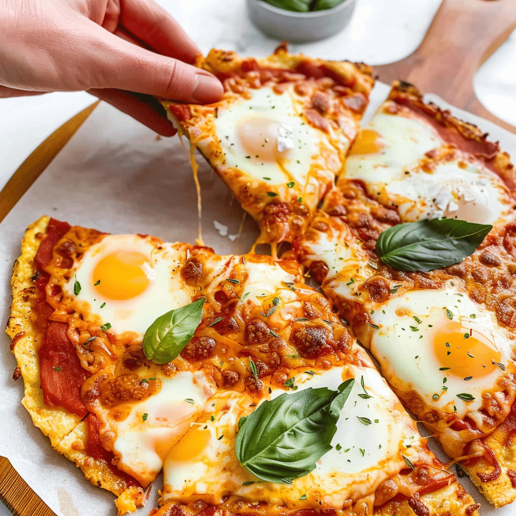 Keto Cottage Cheese Egg Pizza Crust : The Ultimate Low-Carb Delight 6 keto cottage cheese egg pizza crust slice with cheese pull