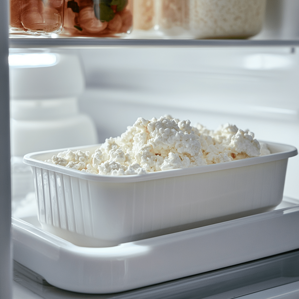 Lactose Free Cottage Cheese: The Complete Guide for Dairy Sensitive Food Lovers 6 container of lactose free cottage cheese stored in refrigerator