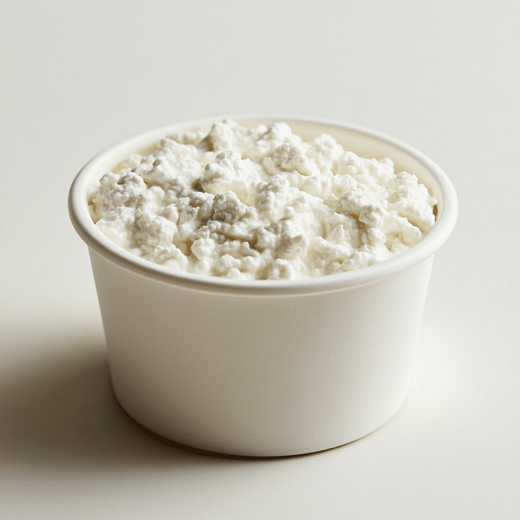 Low Sodium Cottage Cheese: The Ultimate Guide for Health-Conscious Cheese Lovers 4 Low sodium cottage cheese in a white cup